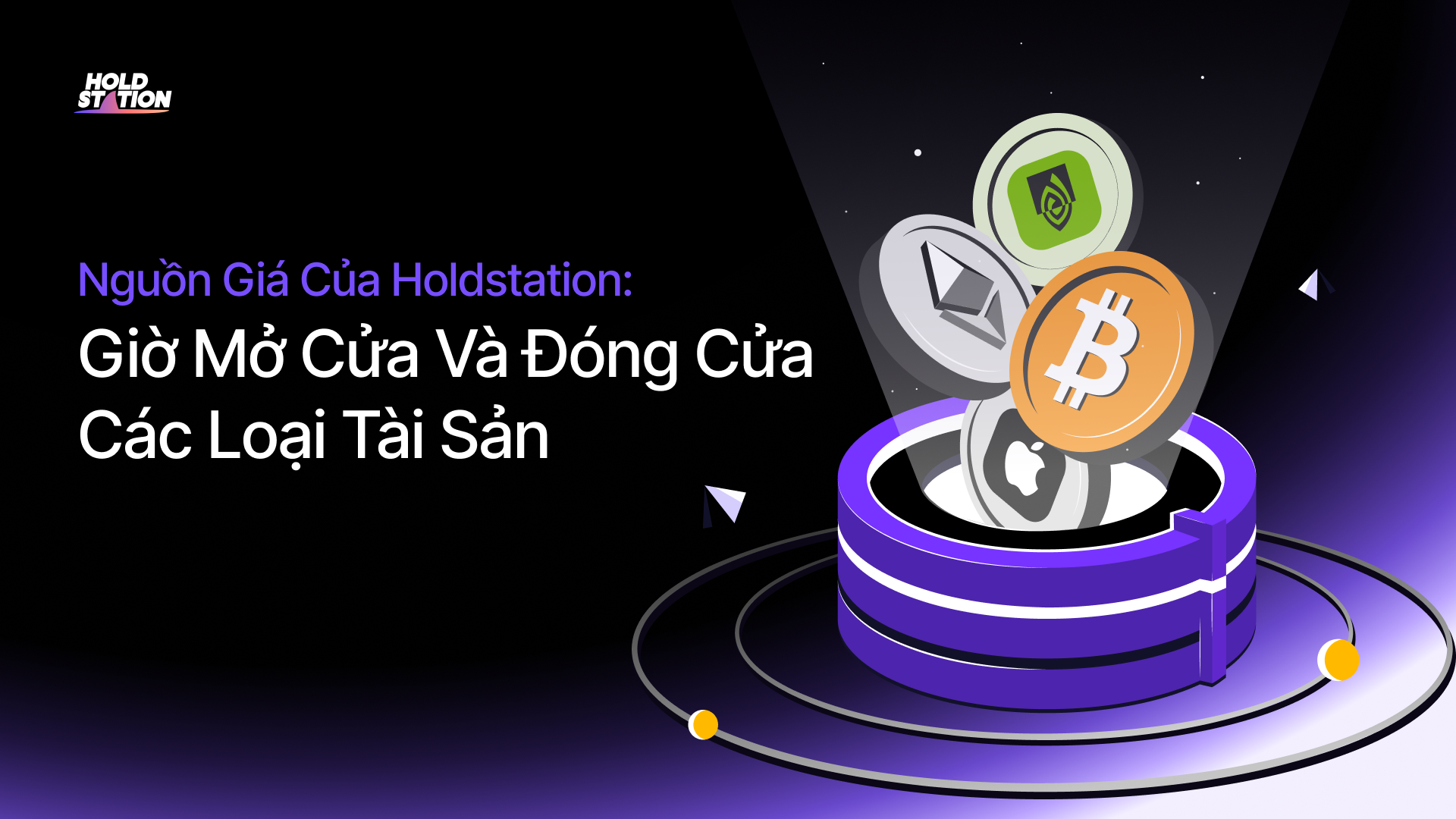 Nguồn Giá Của Holdstation: Giờ Mở Cửa Và Đóng Cửa Các Loại Tài Sản