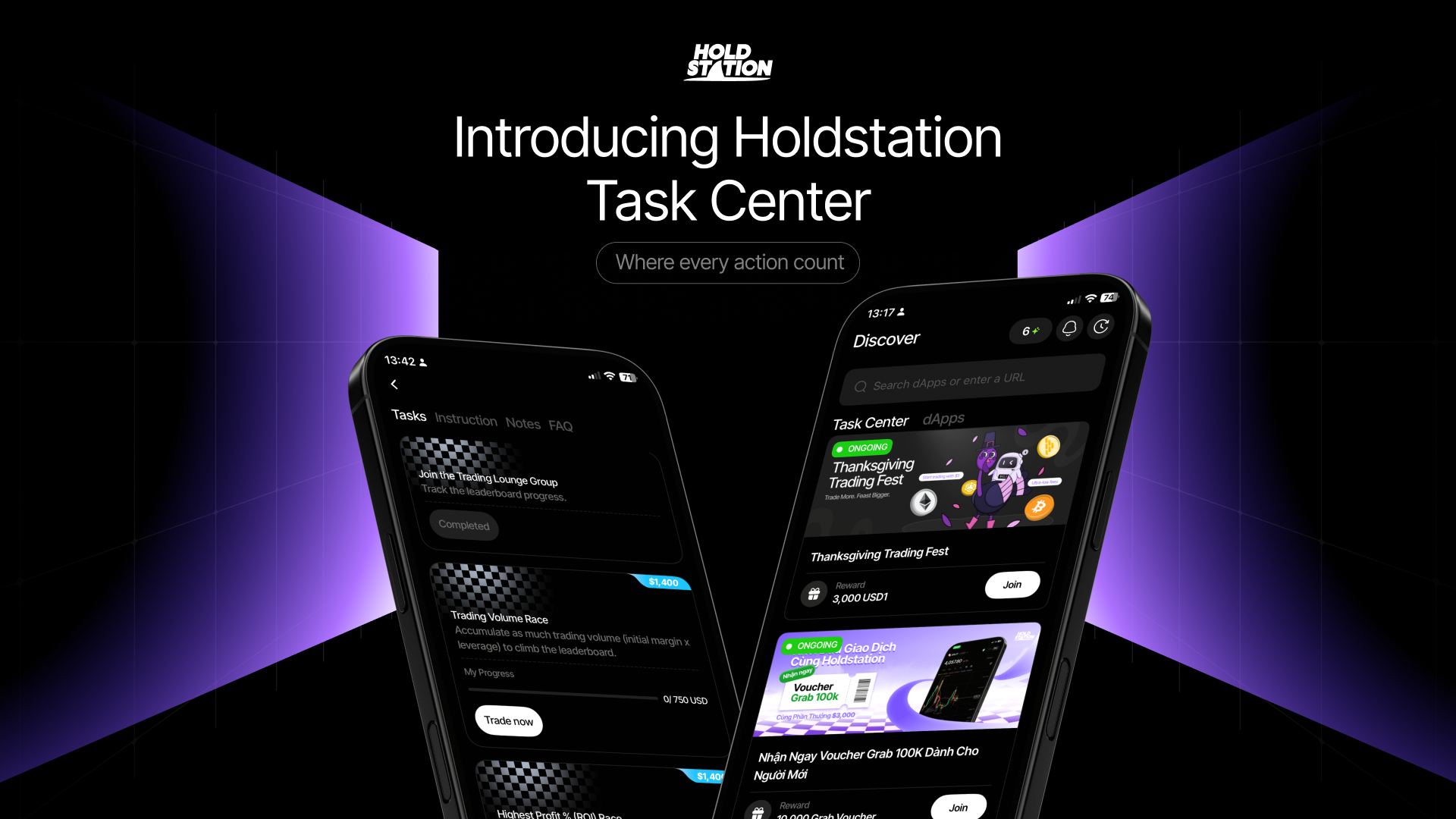 Introducing Holdstation Task Center