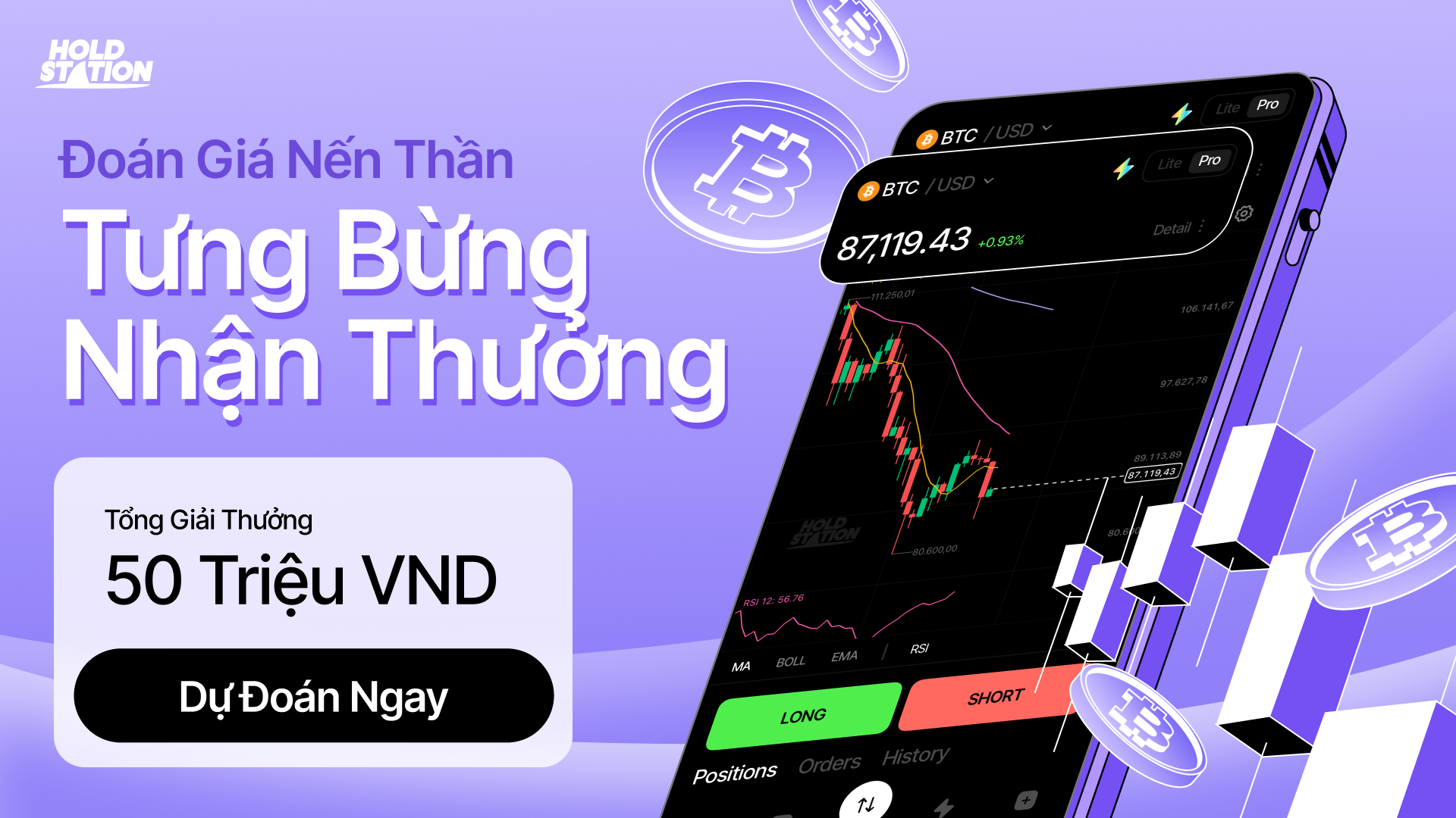 Đoán Giá Nến Thần: Tưng Bừng Nhận Thưởng $2,000