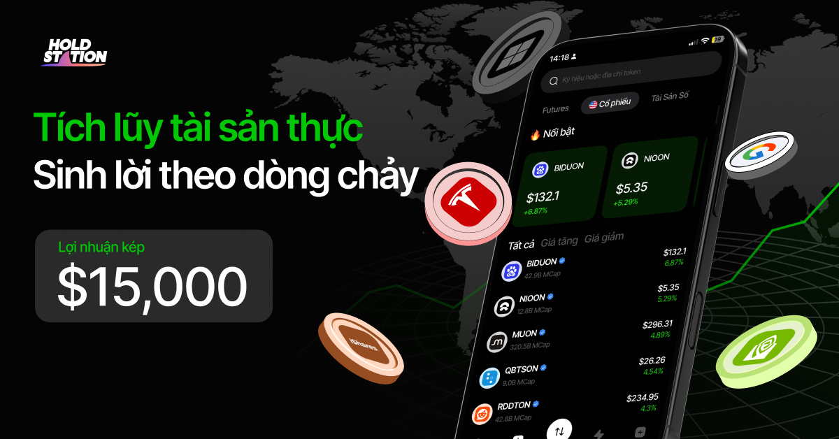 Holdstation New Year Stonk: Chia Sẽ $15.000 Phần Thưởng