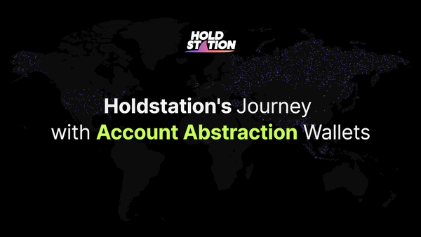 Scaling to 13,000 - Holdstation's Journey with AA Wallet