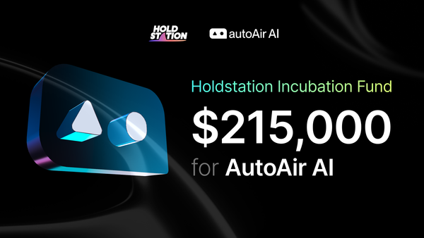 Holdstation Announces $215,000 Grant for AutoAir AI to Accelerate the AI Landscape on zkSync