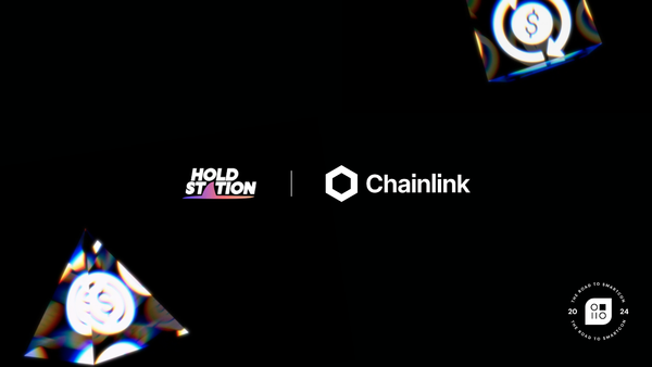 Holdstation Is Integrating Chainlink Data Streams To Power Its Smart Contract Wallet for Futures Trading