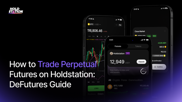 How to Trade Futures on Holdstation: DeFutures Guide