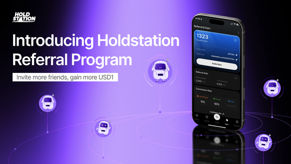 How to Create & Customize Referral Link on Holdstation Wallet